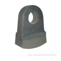 High Manganese Hammer Head para Hammer Crusher